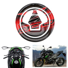 Motorrad-Tankdeckel-Aufkleber aus Epoxidharz, passend für Kawasaki Z800, Schwarz/Rot