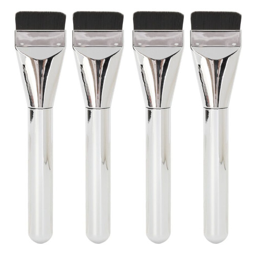 Versatile 4pcs Makeup Brushes with Soft Hair for Foundation & Mud Mask 1