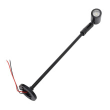 12V LED Mini Skåpbelysning Fokuserad Justerbar Huvud Svart Vit Säker
