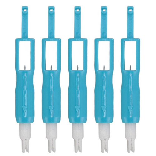 Set of 5 Automatic Needle Threaders for Sewing Machines Multipurpose & Easy Use 2