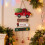 Natural Wood Christmas Tree Decoration Durable User Friendly-3 3