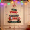Natural Wood Christmas Tree Decoration Durable User Friendly-3 5