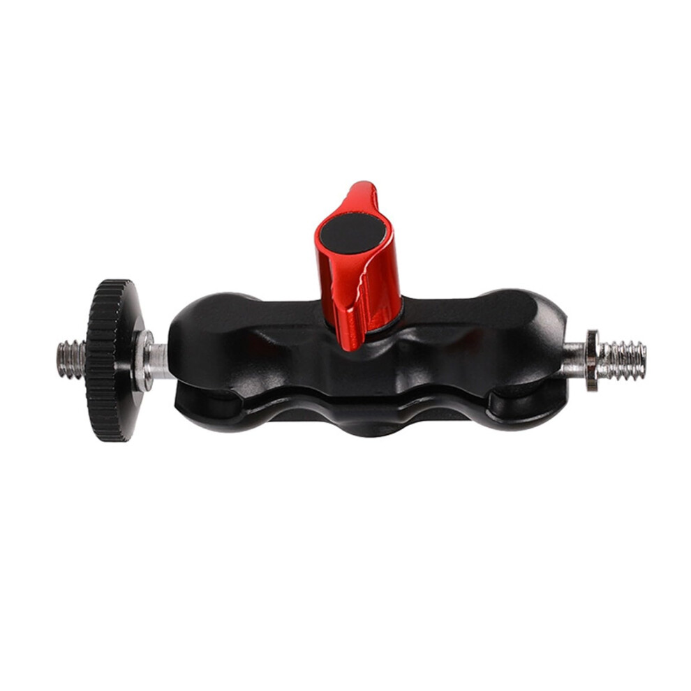 Aluminum Alloy Ballhead Arm With 1/420 And 3/816 Mount Holes For Photography Equipment And Accessories Widely Used 9105992579815