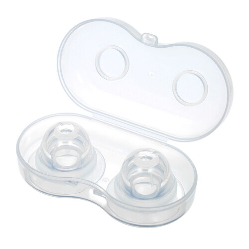 Silicone Nipple Pullers Set with Travel Case for Flat Nipple Correction