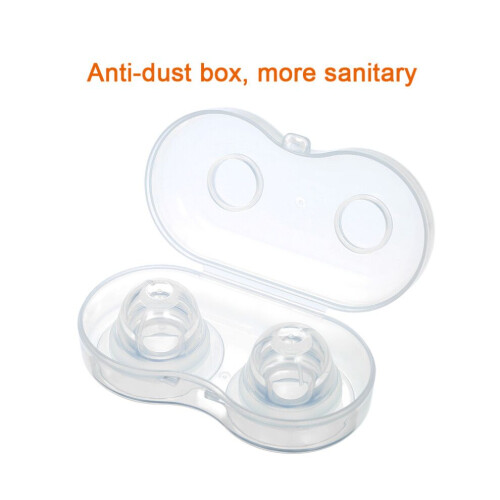 Silicone Nipple Pullers Set with Travel Case for Flat Nipple Correction 2