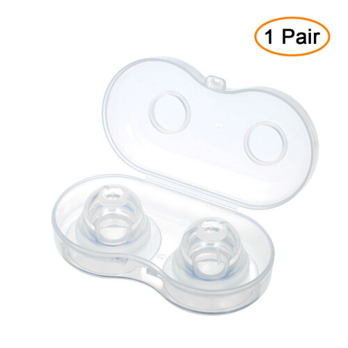 Silicone Nipple Pullers Set with Travel Case for Flat Nipple Correction 1