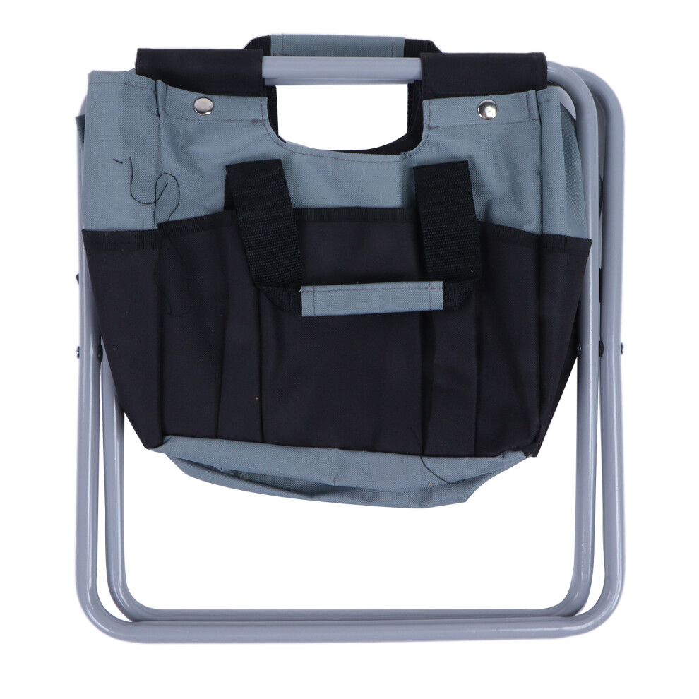 Portable Gardening Tote For Multi-Compartment Organizer, Durable Oxford Cloth Bag With Outdoor Garden Tool Storage For Camping 9060116526673