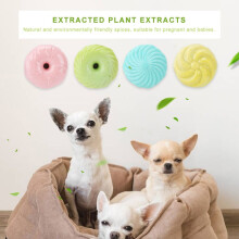 Solid Air Freshener 4 Pack: Odor Eliminator for Pet Litter Boxes