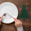 4Pcs Green Fabric Christmas Tree Cutlery Holders Festive Table Decor 5