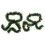 8 Pcs Long Colored Tinsel Garlands Christmas Tree Ornament 1