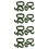 8 Pcs Long Colored Tinsel Garlands Christmas Tree Ornament 8