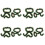 8 Pcs Long Colored Tinsel Garlands Christmas Tree Ornament 5