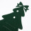 4Pcs Green Fabric Christmas Tree Cutlery Holders Festive Table Decor 6