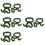 8 Pcs Long Colored Tinsel Garlands Christmas Tree Ornament 7