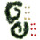 8 Pcs Long Colored Tinsel Garlands Christmas Tree Ornament 10
