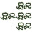 8 Pcs Long Colored Tinsel Garlands Christmas Tree Ornament 6