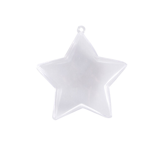 Clear Acrylic Bath Bomb Molds Pentagram Ornaments