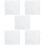 5Pcs Lightweight Artificial Snow Blankets for Holiday Decorations 8