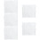 5Pcs Lightweight Artificial Snow Blankets for Holiday Decorations 11