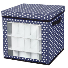 3 Pack Christmas Ball Storage Box Holiday Décor Holder Container