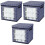 3 Pack Christmas Ball Storage Box Holiday Décor Holder Container 3