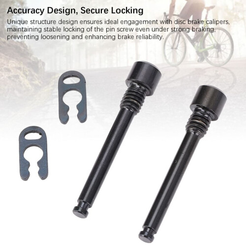 4Pcs Titanium Bike Disc Brake Screw Thread Pin Lightweight Secure Fixing 2