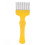 21 Tines Honey Uncapping Fork Stainless Steel Beekeeping Tool Yellow 2