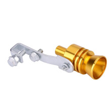 Golden Car Turbo Sound Auspuffpfeife Schalldämpfer Automatischer Blow-off-Ventil-Simulator L