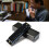 Bright Black 10 Hole Mouth Organ Light Weight Practical Full Scale Harmonica for Performance 4