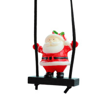 Christmas Car Mirror Ornament Swinging-Large old man with r
