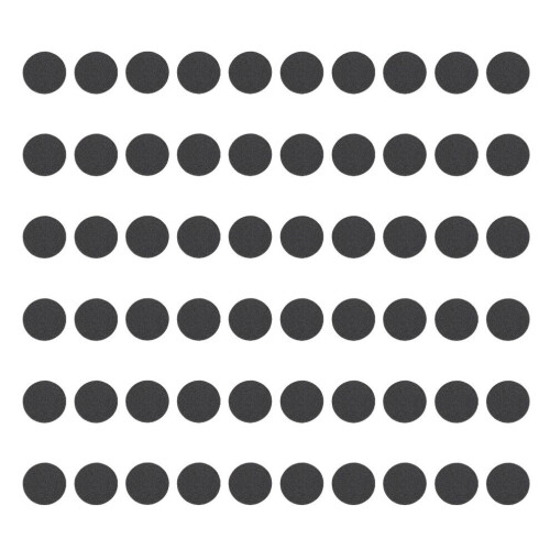Durable 60 Grit Foot Exfoliating Sandpaper Discs 60pcs - Easy Replacement 1