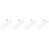 4Pcs Christmas Wrapping Paper Storage Bag Clear Container 4