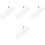 4Pcs Christmas Wrapping Paper Storage Bag Clear Container 3