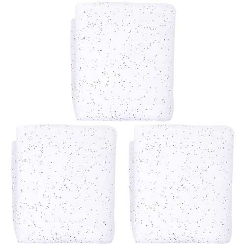 3 Sheets Artificial Snow Carpet For Christmas Decor White 1