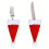 20 Pcs 12X6 Cm Julmössor Bestickshållare Skedficka Set 11