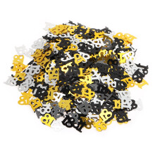 Party Supplies Glitter Confetti, Arabic Numeral Decorations Light and Durable Confetti Suitable for Birthday Table Scatter Wedding Vase Fillers DIY Ac