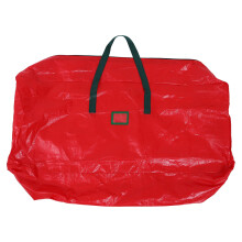 3Pcs Red Christmas Tree Organizer Storage Bag Dustproof with Zipper