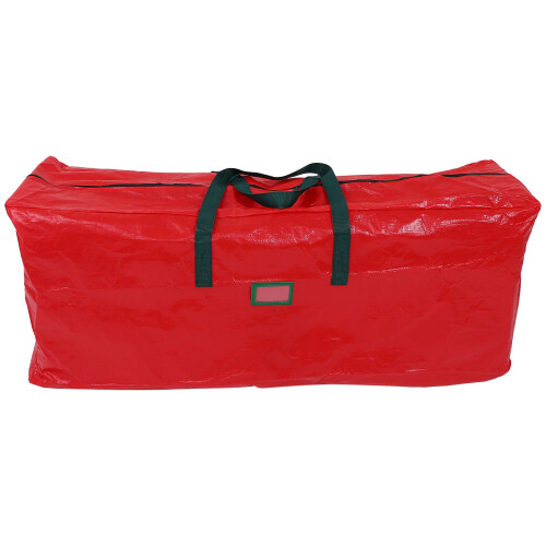 3Pcs Red Christmas Tree Organizer Storage Bag Dustproof with Zipper 1