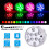 Decorazioni subacquee cromatiche a LED, con telecomando e luminosità regolabile. 4