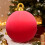 2PCS Large Flocking Inflatable Christmas Ball-Olive 40cm 5