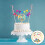 2Pcs Christmas Cake Insert Cards Themed Party Decorations 5