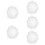 5 Pezzi 2 Buste Neve Artificiale In Polvere 10
