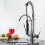 Sleek Functional Replacement Faucet, Easy to Install Multi-Layered Electroplating Surface, Lead-Free Solid Brass for Kitchen Mixer Tap, Pull Out Down 4