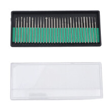 30Pcs Diamond Burr Set Stainless Steel Multi-Use Grinding Carving Polishing