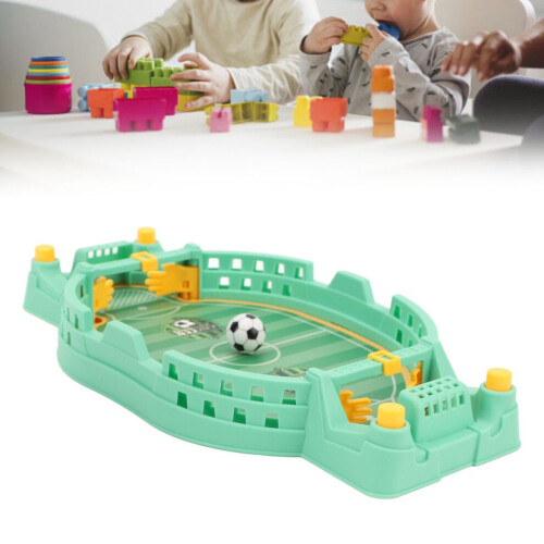 Futbolín interactivo de plástico, 23,1 x 12,5 x 3 cm, verde