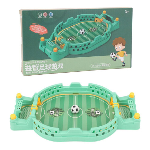 Futbolín interactivo de plástico, 23,1 x 12,5 x 3 cm, verde 1