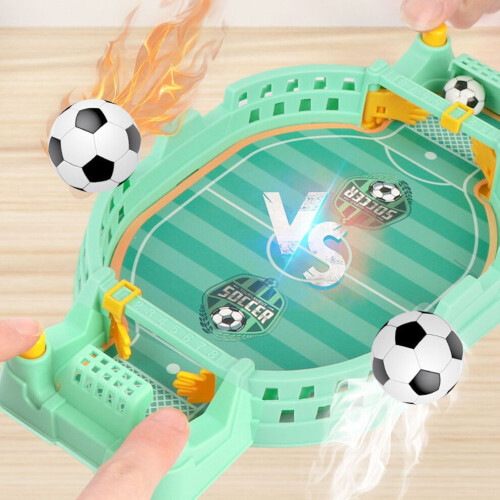 Futbolín interactivo de plástico, 23,1 x 12,5 x 3 cm, verde 2