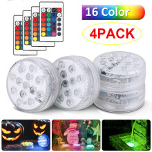 Trasforma qualsiasi scena: luci LED sommergibili a batteria, aggiungi un tocco magico alla tua piscina, al bagno o alle decorazioni per feste con
