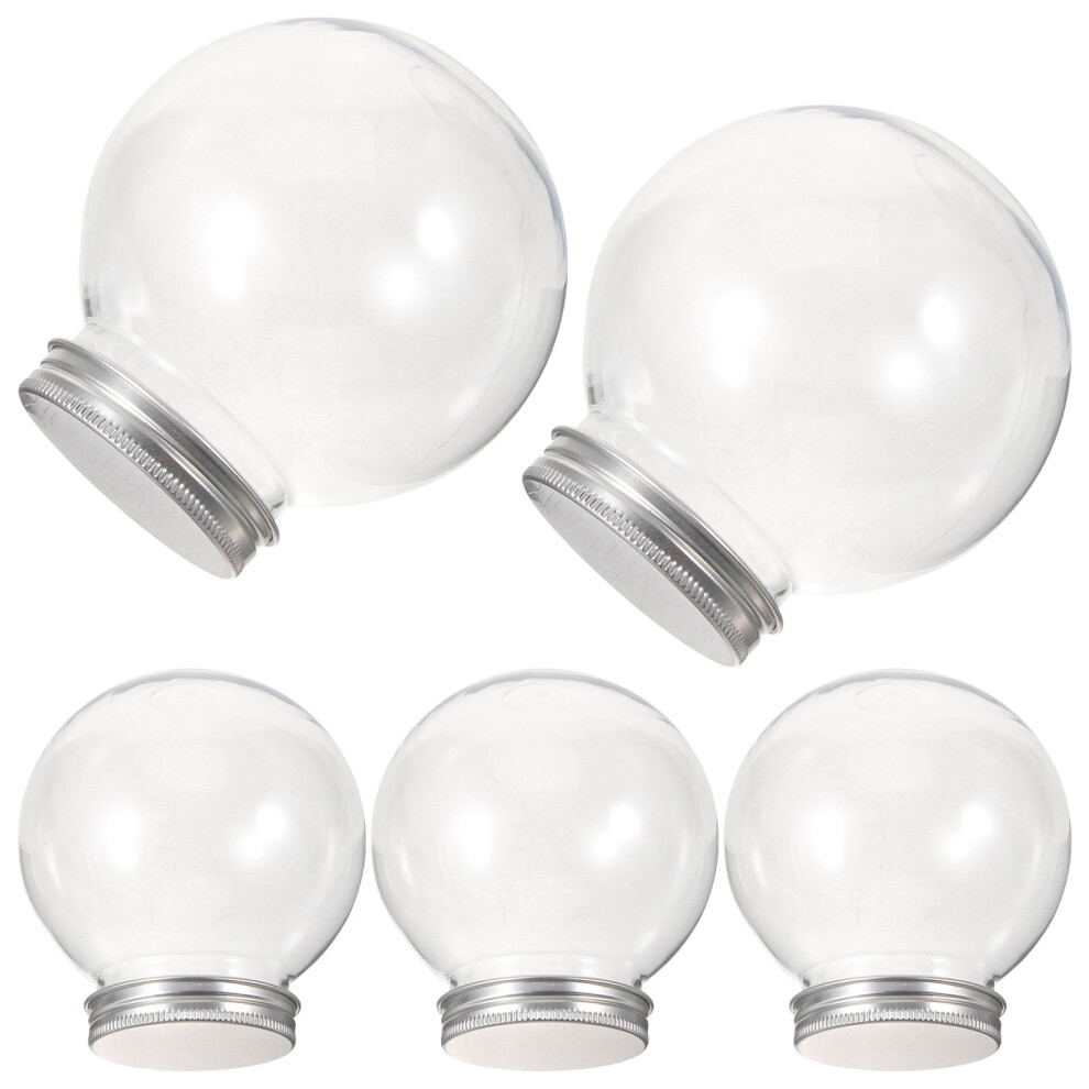 5Szt PrzenośNe Butelki Pet Na Mleko I Napoje, Wielokolorowe I Szczelne-image