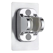 Supporto per soffione doccia da bagno, impermeabile, resistente, montaggio a parete liscio, angolazione regolabile, supporto per doccetta per camper